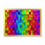 Rainbow of Abstract Colorful Blocks - Impression sur toile-67406727-67406734