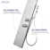 Collines Series 55 In. 2-Jetted Shower Tower With Heavy Rain Shower And Jets And Spray Wand