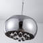 Kilduff 1-Stella Crystal Pendant Light – Modern Glass Bowl Lampshade with Droplet Design, G9 Bulb for Restaurant, Bar, Kitchen, Bedroom, or Coffee Shop