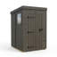 Total Sheds 4ft x 5ft Composite Pent Garden Shed - Single Door - With Windows - EPDM Rubber Roof - UK Manufactured