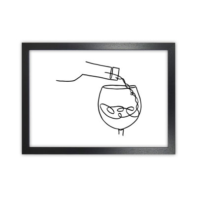 Pouring Wine - Print on Canvas