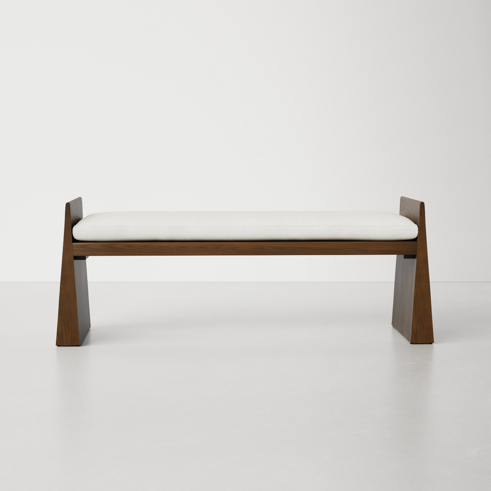 Asira 59.7 " Velvet Upholstered Bench