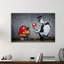 « mario’champignon », impression sur toile tendue-27834641