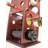 Fuji Tabletop Wine Bottle Rack in Mahogany