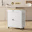 82 Cm Kitchen Island with Locking Wheels
