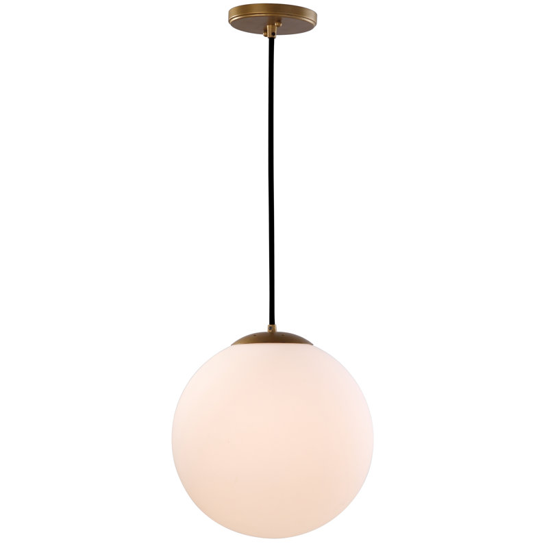 Nelda 1-Light 36.83cm Globe Pendant