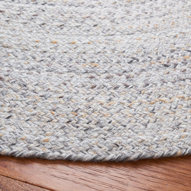 Tapis performance à tissage plat Exaucet, Rond 8 pi