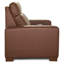  Acadia Power Leather Match Reclining Loveseat with Headrest