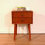 Table de chevet avec 2 tiroirs, petite table d'appoint avec rangement-2096169302