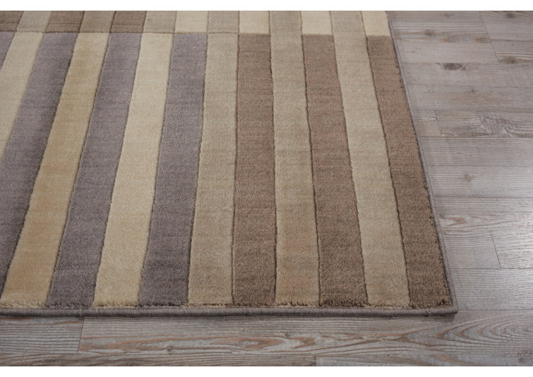Tapis brun/gris Kaiti