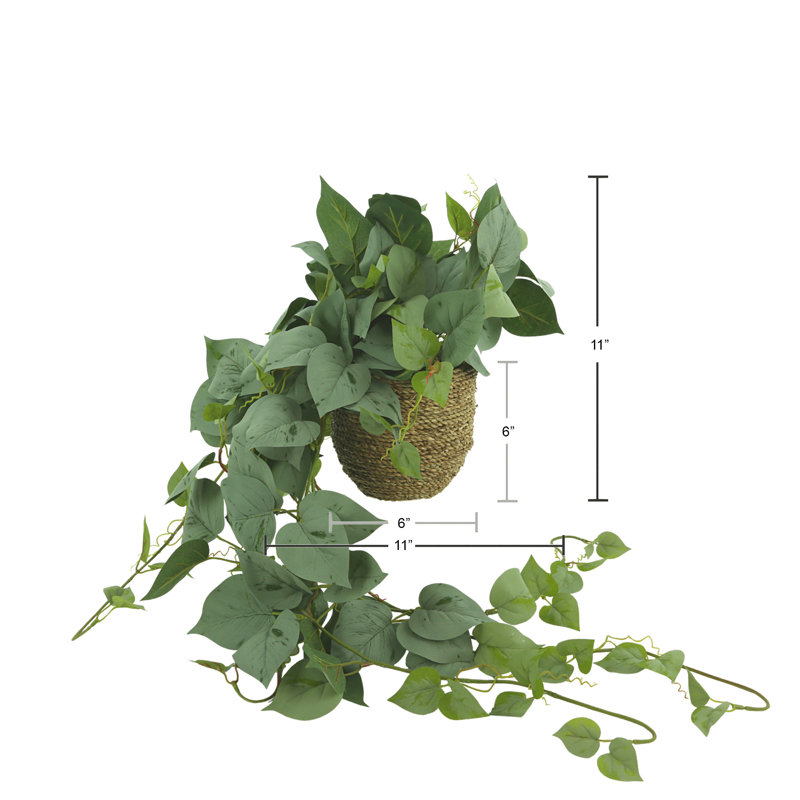Meda Faux Ivy Plant in Pot
