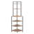 6-Tier Corner Open Shelf Bookcase Wood Rack Freestanding Shelving Unit,Sturdy Stand Small Bookshelf-1061152368
