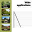 Vidaxl Hexagon Fence Grey Steel-114621985