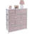 Sorbus 8 Drawers Dresser with Steel Frame and Wood Top-1147609709