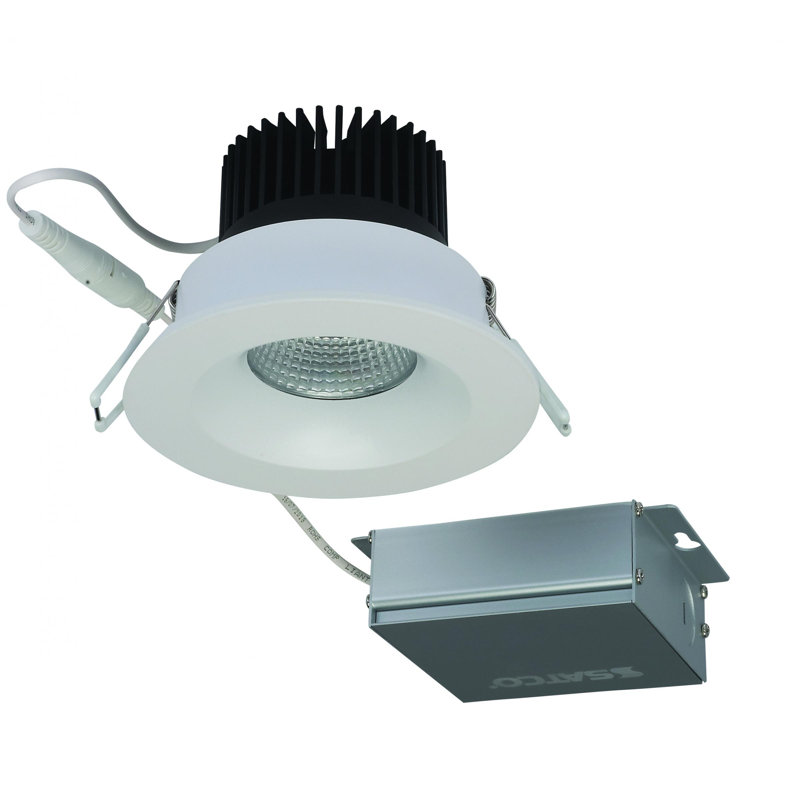 Ensemble d'éclairage encastré 4,38 "ultra-mince DEL 3000K Remodel IC