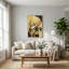Golden Cranes, reproduction d'art sur toile, ensemble de 1-129362650-129362655