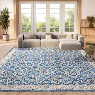 Tapis à motif géométrique Llana