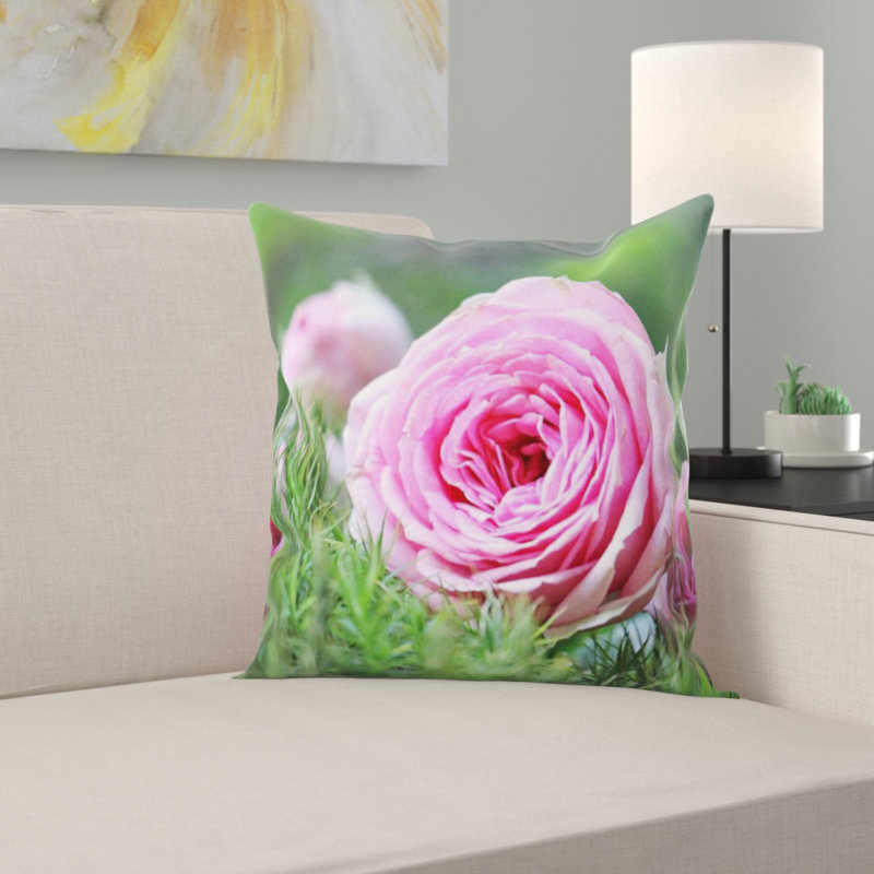 Coussin rose