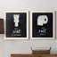 «Best Seat», ensemble de 2 reproductions d'art textuel-2127452669-2127452660-2058834682