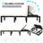 Capitol Outdoor Single chaise with Cushions