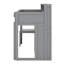 Lit mezzanine simple avec tablettes et garde-robe-1444365823