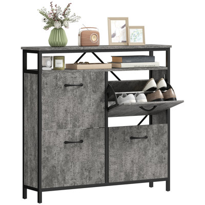 12 - Pair Shoe Storage Cabinet