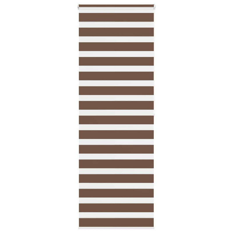 George Oliver Zebra Blind Polyester, 85cmW x 200cmL, Brown