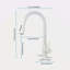 Robinet de cuisine avec douchette extractible-118350858
