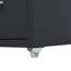 Black 8-drawer cabinet