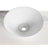 Elegance Plexi Home 16.7'' Ceramic Circular Bathroom Sink with Overflow