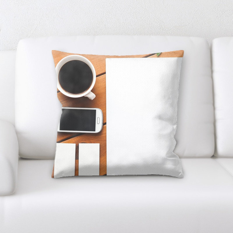 Housse et insert de coussin carré Business