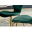 Ashaud 47cm H Polyester Blend Upholstered Metal Upholstered Back Side Chair-1575010801-1575010802