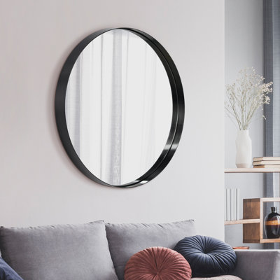 Stainless Steel Round Mirror
