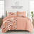 Patterned Ultra Soft 3 Piece Duvet Cover Set - Serenity-128498293-128498301