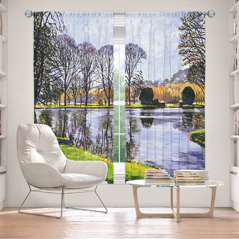 Rideau simple obscurcissant avec passe-tringle Delaughter, L 40 po x L 82 po