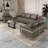 Bellago 83.5'' Faux Leather Sofa-1794552921