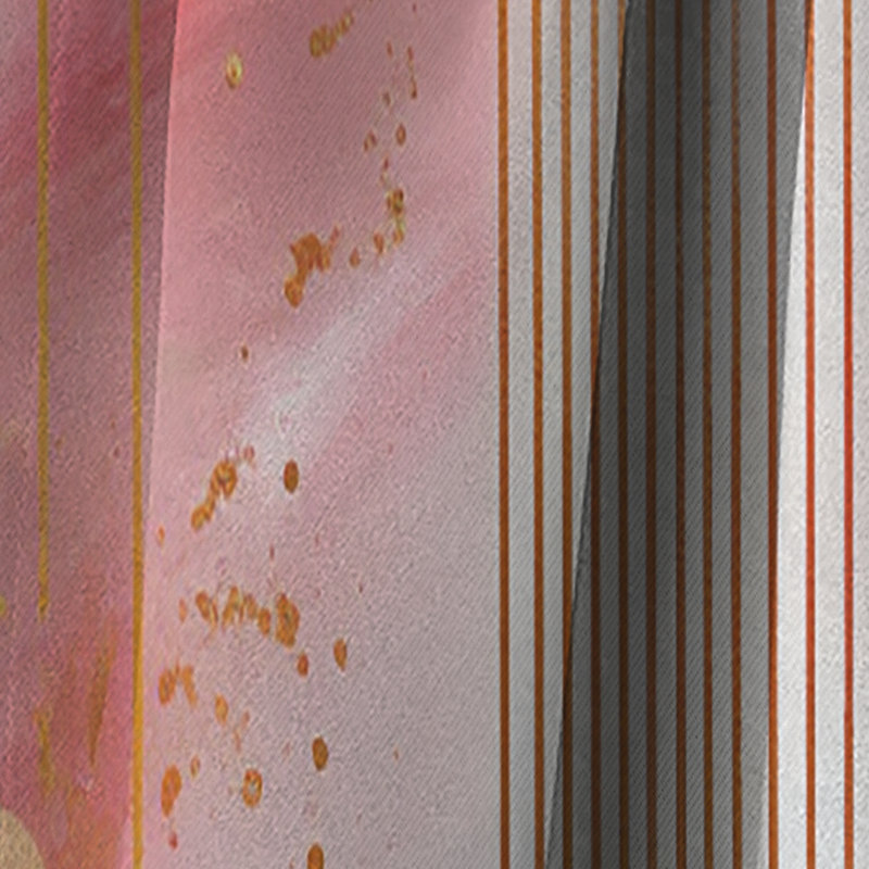 Kaidence - Rideau occultant floral abstrait - 1 panneau, L 52 po x L 108 po