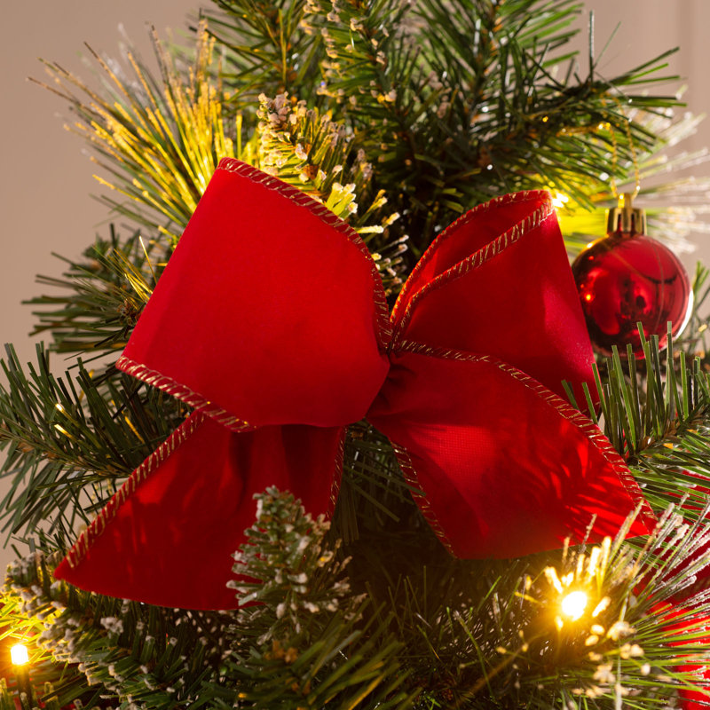 6' H Lighted Artificial Christmas Tree