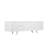 59" Modern TV Stand with Drawer, Open Shelves & Cable Management – Available in White/Orange, White/Green & White/Black-249865270