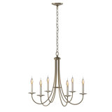Simple Sweep 6-Light Candle Style Classic/Traditional Chandelier