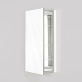 M Series Recessed Framed Medicine Cabinet with 3 Adjustable Shelves