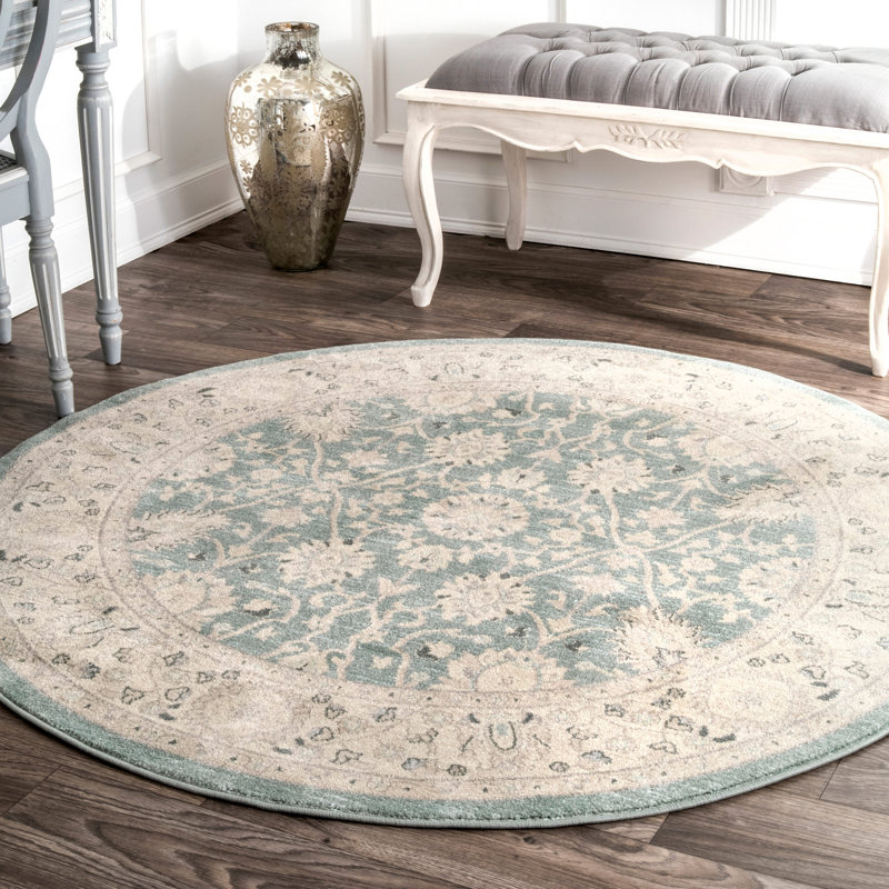 Rochelle Oriental Area Rug, Round 160cm