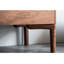 Buffet en noyer noir grande capacité avec rangement 62,99