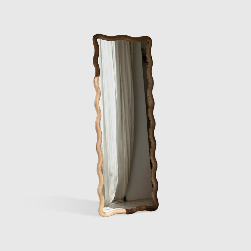 Free Form Solid wood Full Length Mirrors, 62.99" H x 23.62" W