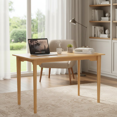 Table de salle à manger multi-scène en bambou beige