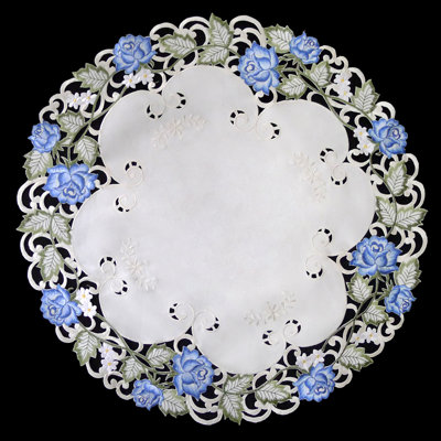Napperon 24" rose Fernelius