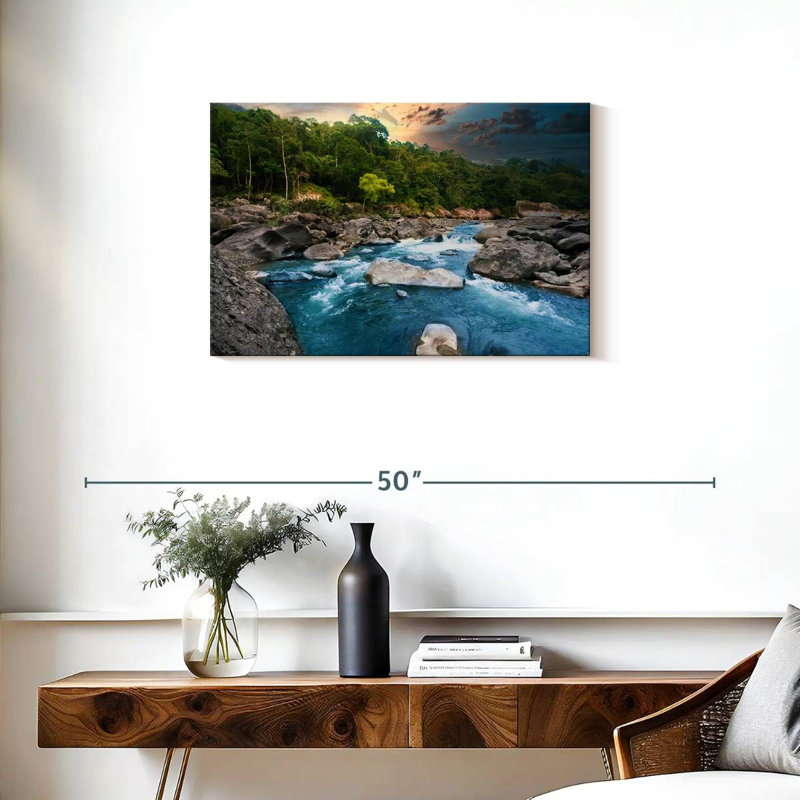 Kavia Cangrejal River, 20" H x 30" W