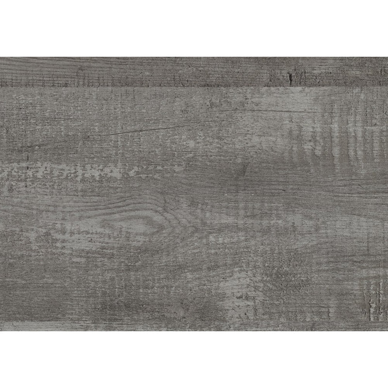 Lit double à panneau de finition gris pleine grandeur sans sommier tapissier - Assemblage facile Idéal pour la chambre à coucher