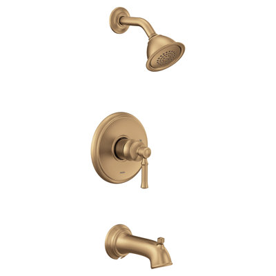 Moen Dartmoor M-CORE 2-Series Eco Performance 1-Handle Tub And Shower Trim Kit (Valve Sold Separately)