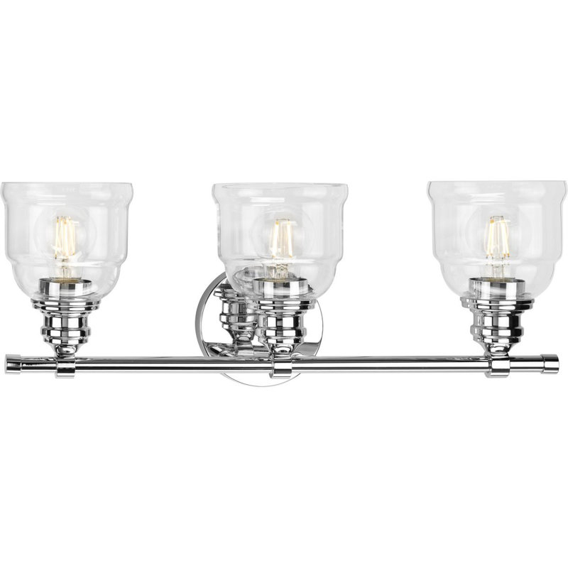 Adenn 3 - Light Dimmable Vanity Light, Polished Chrome
